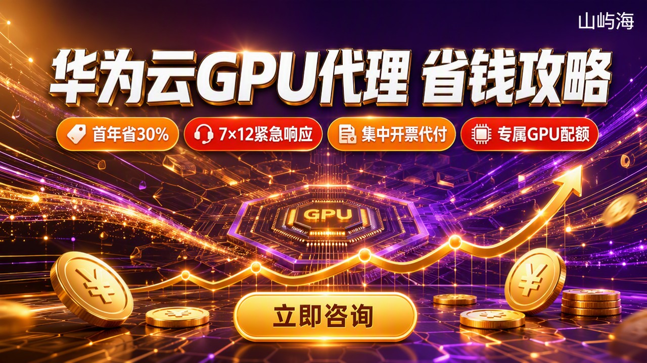 华为云GPU代理价格:怎么选代理更划算
