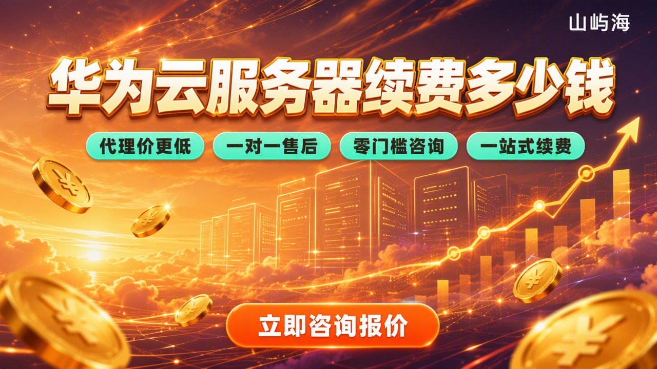 华为云服务器续费多少钱？最新价格与选购对比