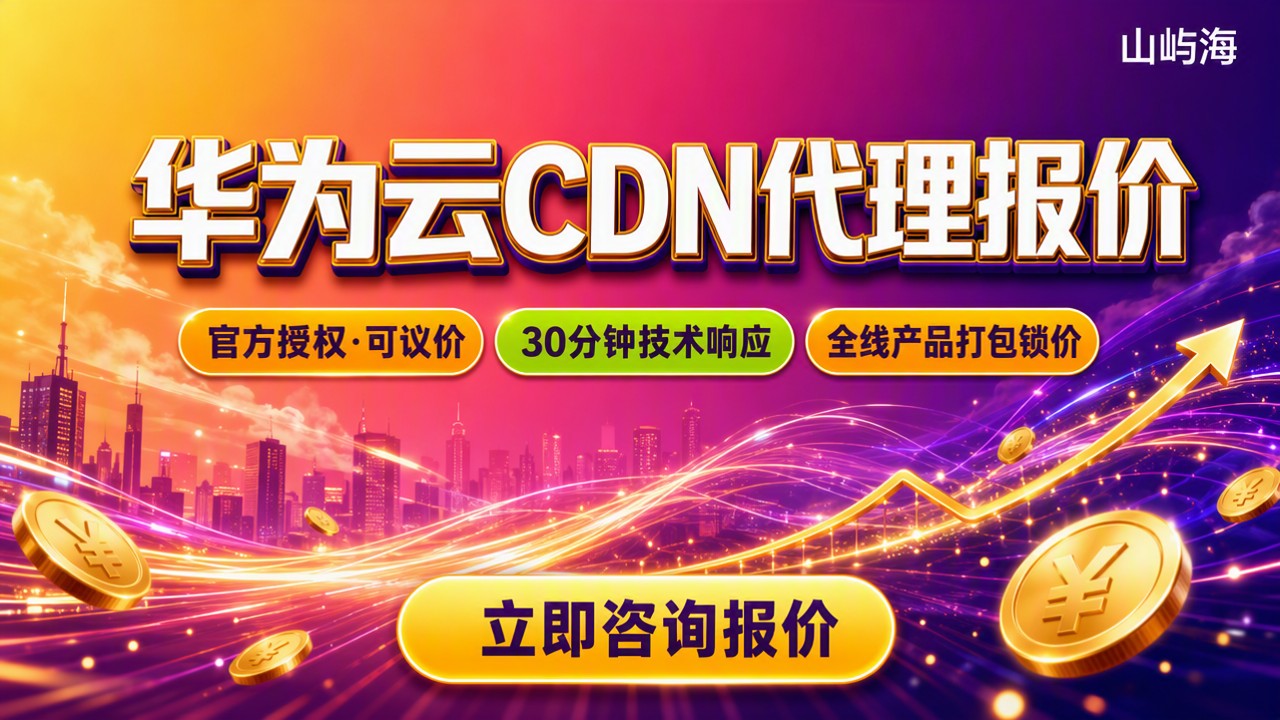 华为云CDN代理报价：对比后怎么买更省