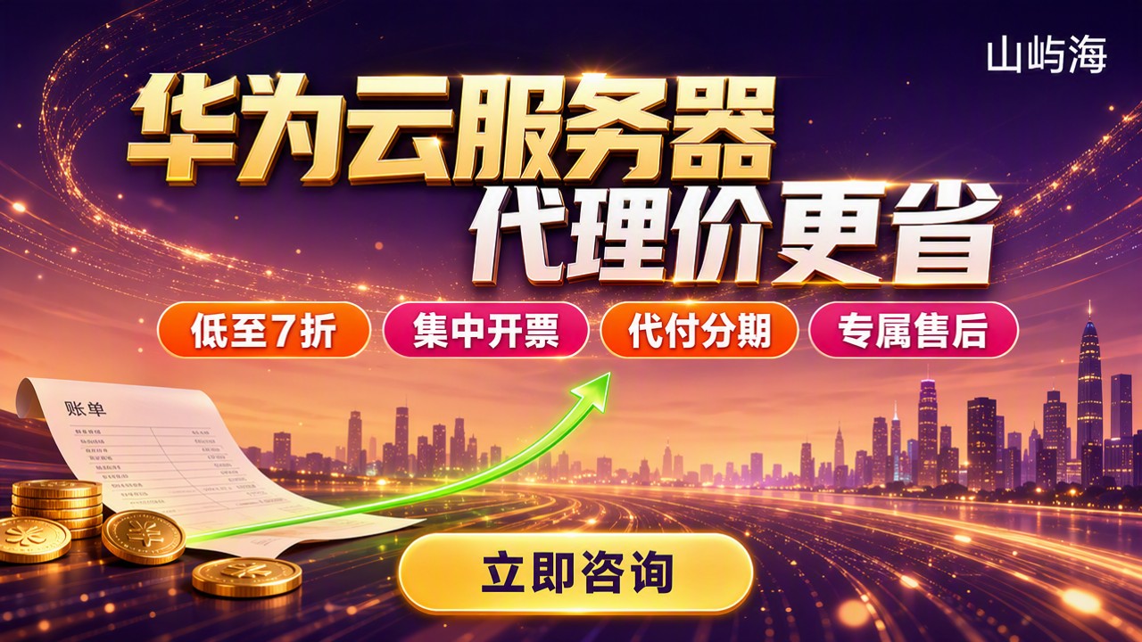 华为云服务器代理商价格：怎么选最划算