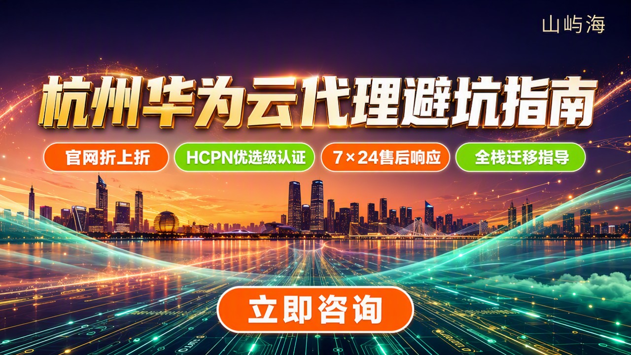 杭州华为云代理公司怎么选？本地对比与避坑指南