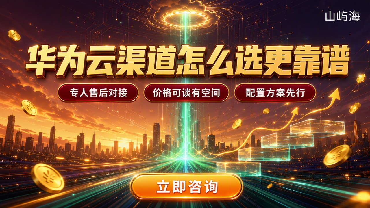 华为云代理商和分销商区别:怎么选更靠谱