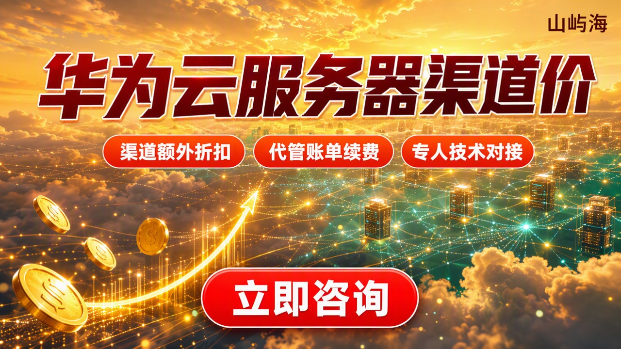 华为云分销商服务器渠道价:怎么选更省钱