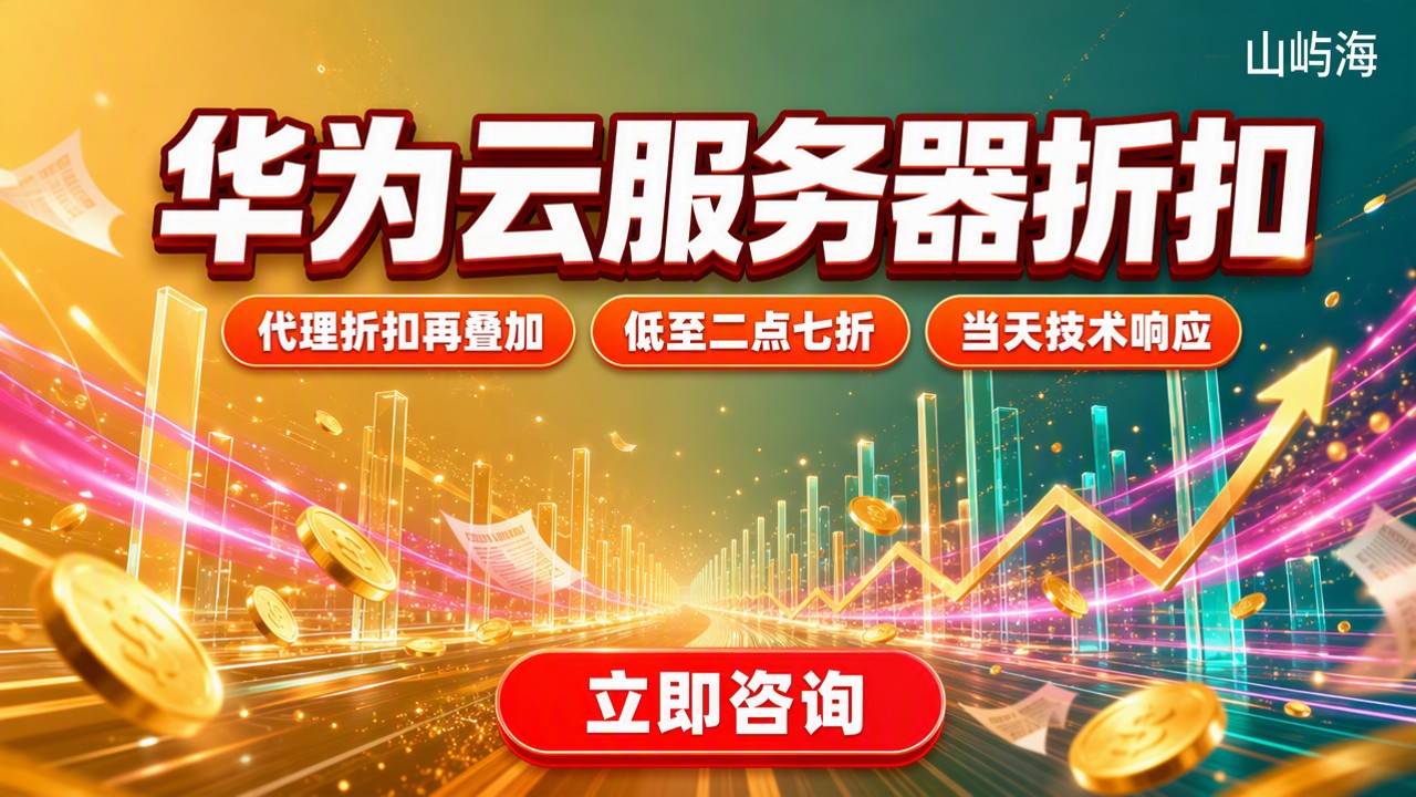 华为云服务器折扣费用:哪家代理更省钱?
