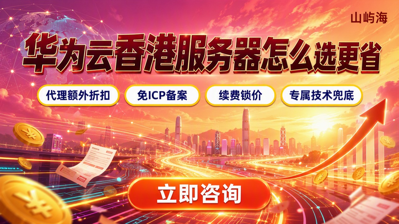 华为云香港云服务器价格:怎么选更省?
