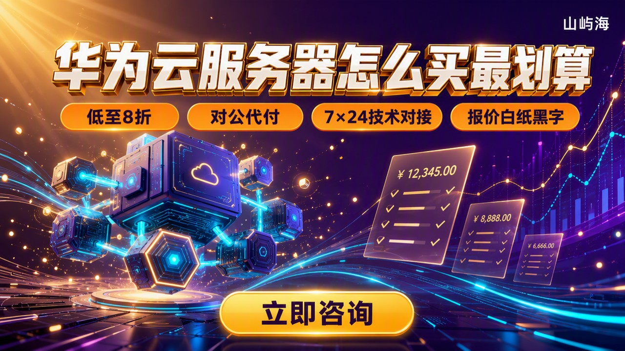 华为云服务器报价明细：怎么买最划算？