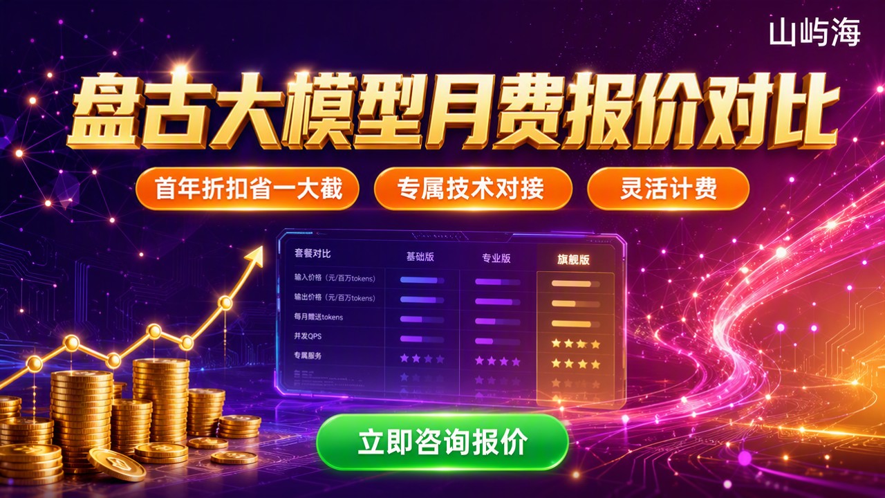 盘古大模型多少钱一个月:最新报价与选型对比