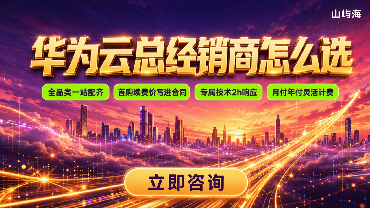 华为云总经销商有哪些?最新对比怎么选