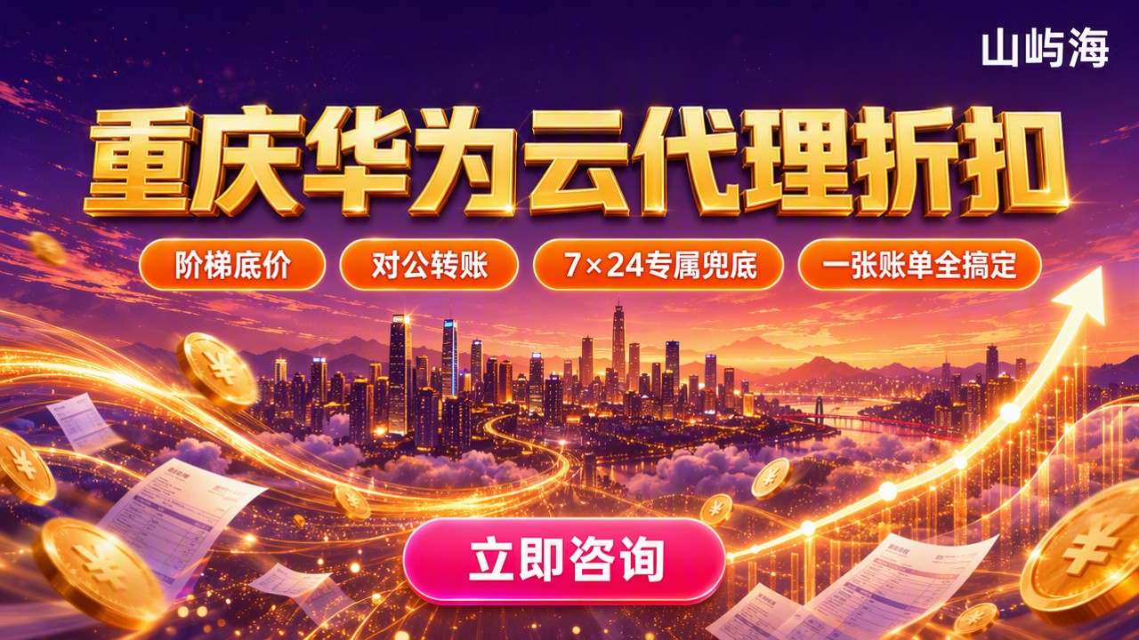 重庆华为云代理商折扣：怎么选更划算