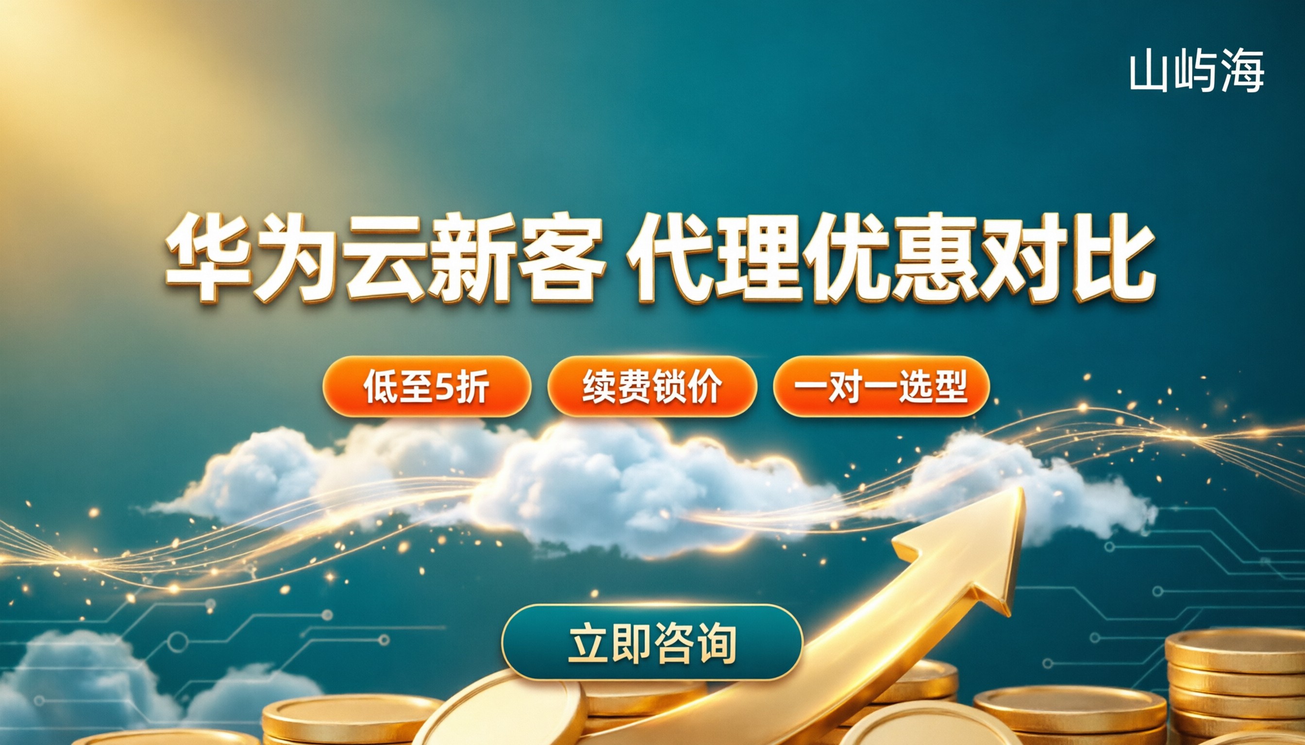 华为云新客代理优惠多少:怎么对比更划算