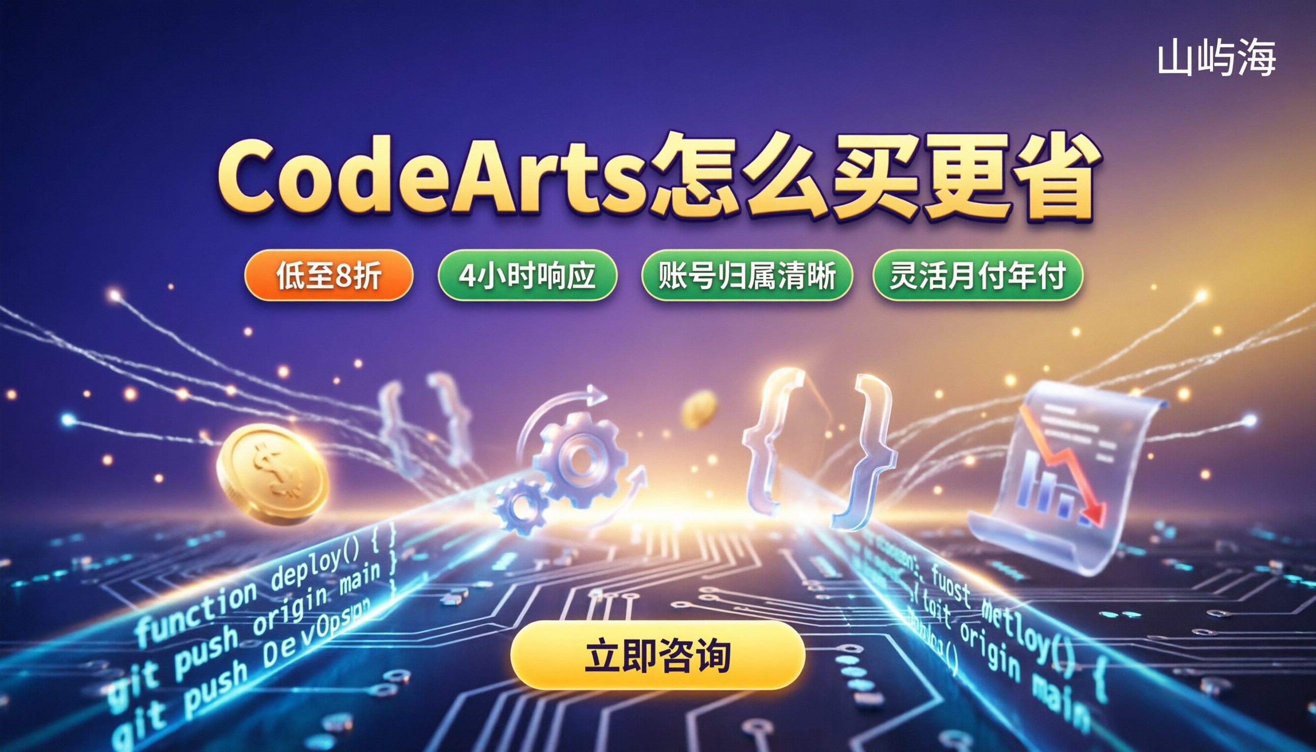 华为云CodeArts价格:怎么买更省?代理商对比