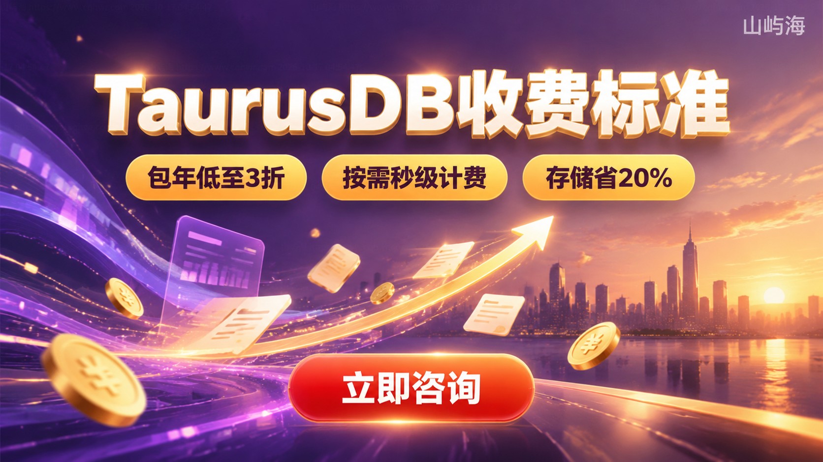 华为云TaurusDB收费标准：包年包月与按需计费明细