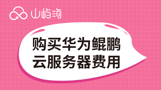 购买华为鲲鹏云服务器费用