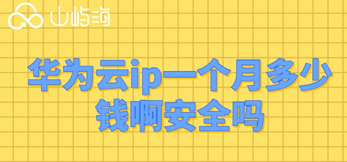 华为云ip一个月多少钱啊安全吗