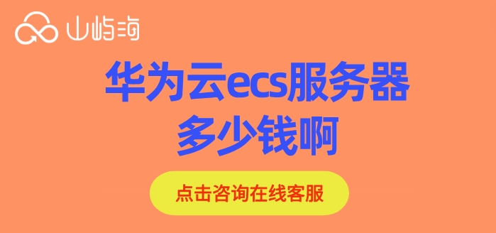 华为云ecs服务器价格:华为云ecs服务器多少钱啊