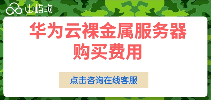 弹性裸金属服务器价格:华为云裸金属服务器购买费用